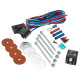 Комплект за контрол на вентилатора Universal Single Fan Mounting Kit (24V) | race-shop.bg