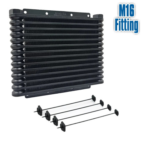 Универсални маслени охладители Universal Engine/Trans Oil Cooler (32mm) 14-Row M16 | race-shop.bg