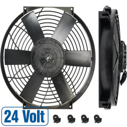 Brushless 16" High power Thermatic Electric Fan (24V)