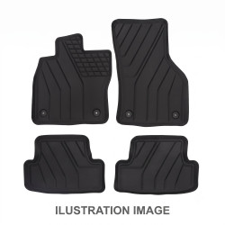 Eco rubber floor mats 4pcs for SKODA Octavia III 2013-2020