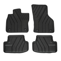 Eco rubber floor mats 4pcs for Seat Leon 3 2013-2020