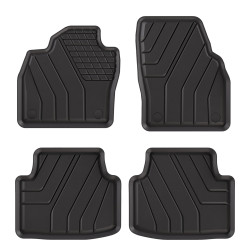 Eco rubber floor mats 4pcs for Mercedes GLB X247 2019-up