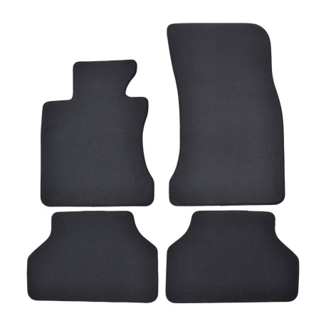 За конкретен модел Premium anthracite velour car mats for BMW 5 E60 2003-2010 4pcs | race-shop.bg