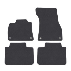 Premium anthracite velour car mats for AUDI Q8 e-tron 2023-up 4pcs