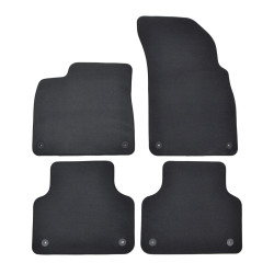 Premium anthracite velour car mats for AUDI Q7 2015-up 4pcs