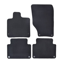 Premium anthracite velour car mats for AUDI Q7 2006-2015 4pcs