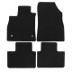 За конкретен модел Premium Black velour car mats for RENAULT Talisman 2016-up 4pcs | race-shop.bg