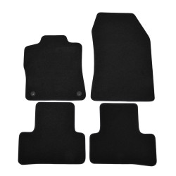 Premium Black velour car mats for OPEL Astra L 2022-up 4pcs
