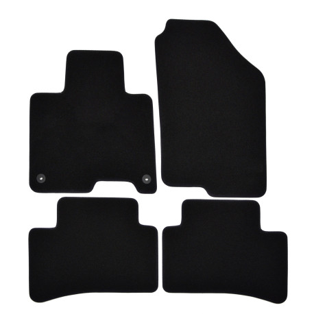 За конкретен модел Premium Black velour car mats for KIA Sportage 2022-up 4pcs | race-shop.bg