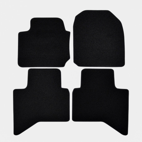 За конкретен модел Premium Black velour car mats for ISUZU D max 2020-up 4pcs | race-shop.bg
