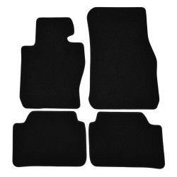 Premium Black velour car mats for BMW X1 E84 2009-2014 4pcs