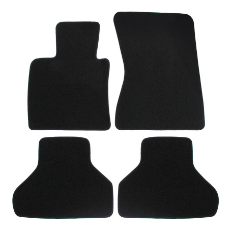 За конкретен модел Premium Black velour car mats for BMW X6 F16 2015-2019 4pcs | race-shop.bg