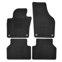 Velour car mats for VOLKSWAGEN VW Tiguan 2007-2015 4pcs