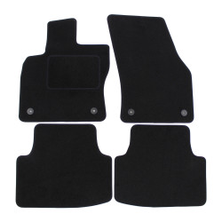 Velour car mats for VOLKSWAGEN VW Gofl VII 2012-2019 4pcs
