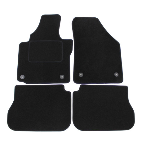 За конкретен модел Velour car mats for VOLKSWAGEN VW Caddy 2003-2015 4pcs | race-shop.bg