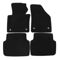 Velour car mats for VOLKSWAGEN VW Touran 2003-2010 4pcs