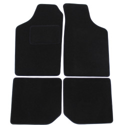 Velour car mats for VOLKSWAGEN VW Polo 1990-1994 4pcs
