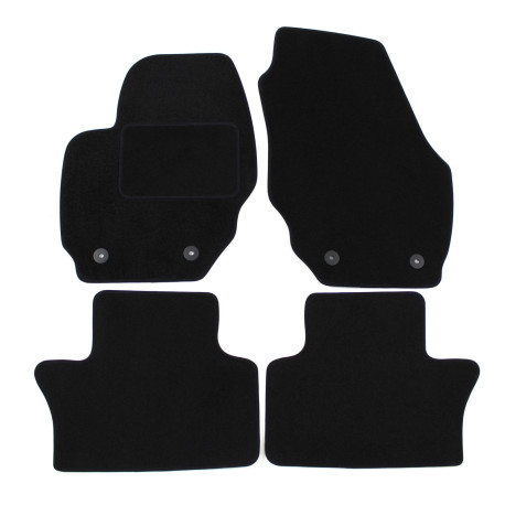 За конкретен модел Velour car mats for Volvo XC70 2008-2016 4pcs | race-shop.bg