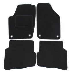 Velour car mats for Skoda Fabia I 1999-2007 4pcs