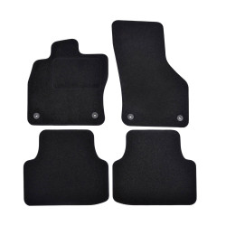 Velour car mats for Seat Leon 2020-up, Cupra Leon 2020 - up 4pcs