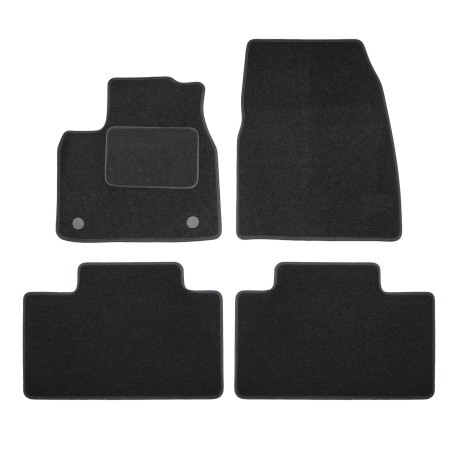 За конкретен модел Velour car mats for Renault Scenic E-tech 2024-up 4pcss | race-shop.bg