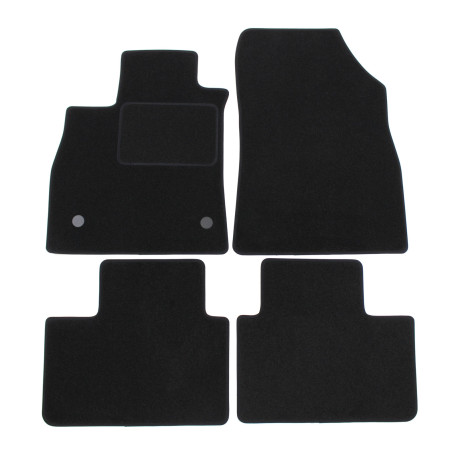 За конкретен модел Velour car mats for Renault Talisman 2016-up 4pcs | race-shop.bg