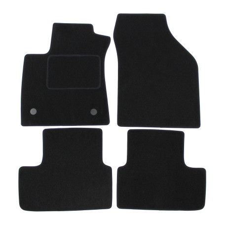За конкретен модел Velour car mats for Renault Megane IV Grand Coupe&nbsp; 2017-up 4pcs | race-shop.bg