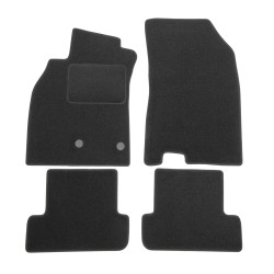 Velour car mats for Renault Megane III 2008-2015 4pcs