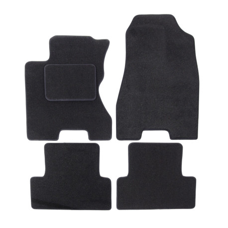 За конкретен модел Velour car mats for Renault Koleos 2008-2015 4pcs | race-shop.bg