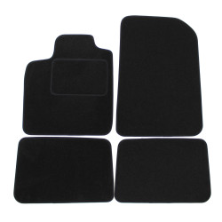 Velour car mats for Renault Twingo II 2007-2013 4pcs