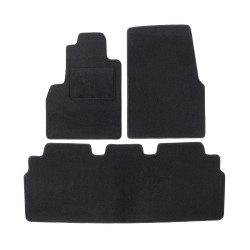 Velour car mats for Renault Espace 2003-2014 3pcs