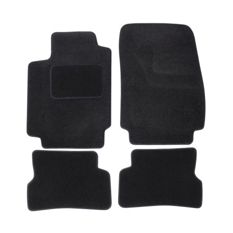 За конкретен модел Velour car mats for Renault Clio+Modus 2005-2012 4pcs | race-shop.bg
