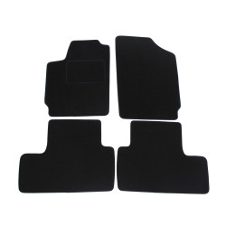Velour car mats for PEUGEOT Peug. Partner I 2002-2007 4pcs