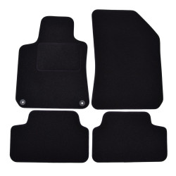 Velour car mats for Peugeot 308 2014-2021 4pcs