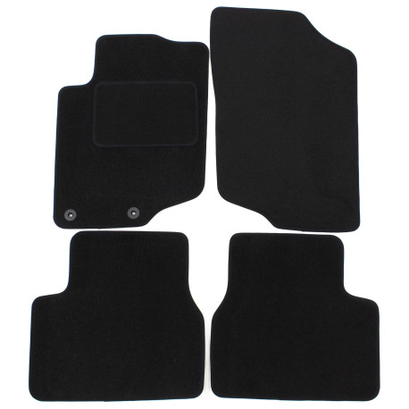 За конкретен модел Velour car mats for Peugeot 207 2006-2012 4pcs | race-shop.bg