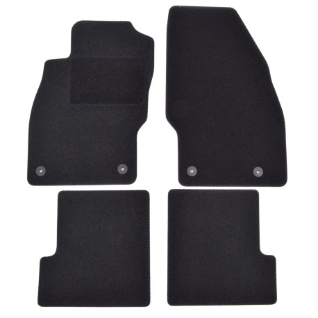 За конкретен модел Velour car mats for Opel Adam 2013-2019 4pcs | race-shop.bg
