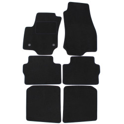 Velour car mats for Opel Zafira B 2005-2011 6pcs