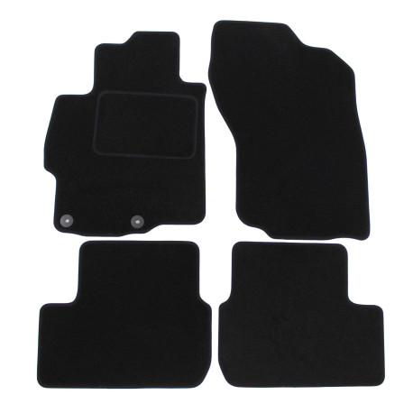 За конкретен модел Velour car mats for Mitsubishi Lancer 2008-2017 4pcs | race-shop.bg
