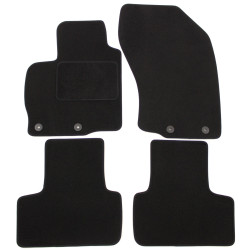 Velour car mats for Mitsubishi Outlander 2002-2010 4pcs