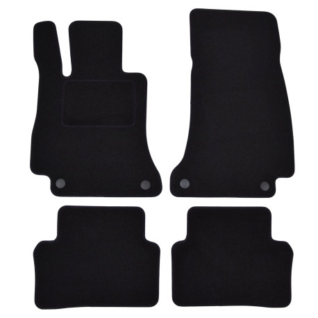 За конкретен модел Velour car mats for Mercedes GLE W213 2017-2023 4pcs | race-shop.bg