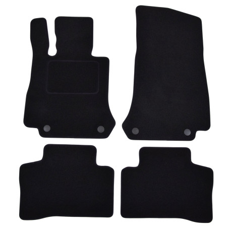 За конкретен модел Velour car mats for Mercedes GLC X253, C253 2016-2022 4pcs | race-shop.bg