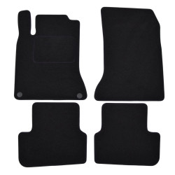 Velour car mats for Mercedes GLA X156 2013 - 2020 4pcs