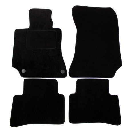 За конкретен модел Velour car mats for Mercedes E W212 2009-2016 4pcs | race-shop.bg