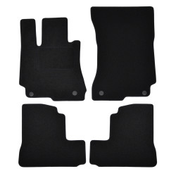 Velour car mats for Mercedes S class W221 2005-2013 4pcs