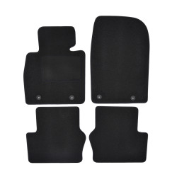 Velour car mats for Mazda 2 2015-up 4pcs
