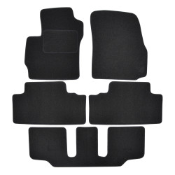 Velour car mats for Mazda 5 2005-2010 7 seats 5pcs