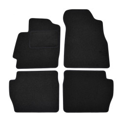 Velour car mats for Mazda 2 2007-2014 4pcs