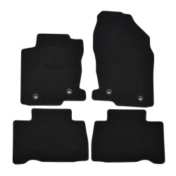 Velour car mats for Lexus NX 2014-2021 4pcs