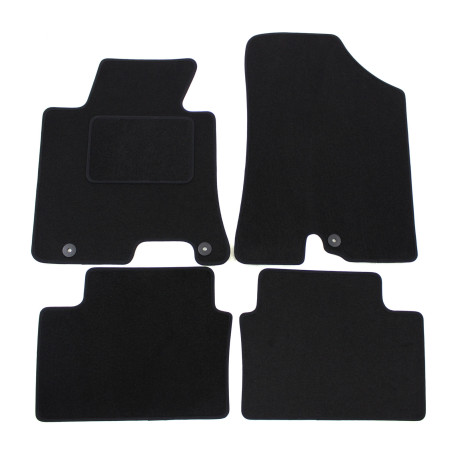 За конкретен модел Velour car mats for Hyundai i30 2012-2017 4pcs | race-shop.bg