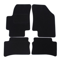 Velour car mats for Hyundai Accent 2006-2009 4pcs